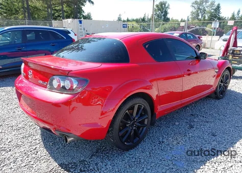 2009 Mazda Rx-8 Sport z USA, uszkodzony, nr VIN JM1FE174790402640